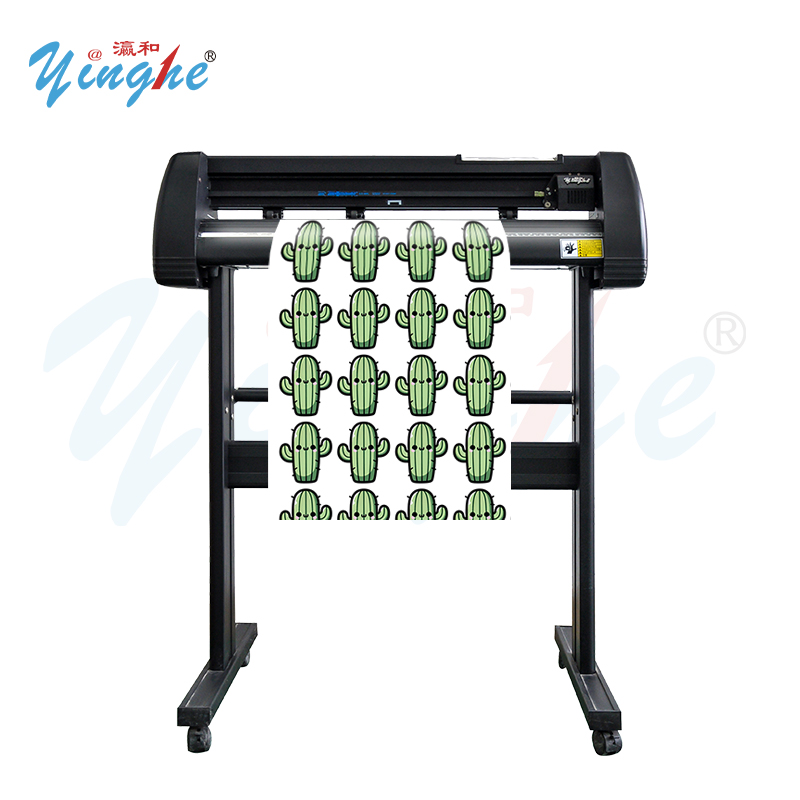 High Accuracy 720mm Auto Contour Vinyl Cutting Plotter